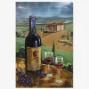 Maleri vin/vinglas 80x120 cm