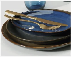 Middagstallerken Petrol Ø.28,5 cm