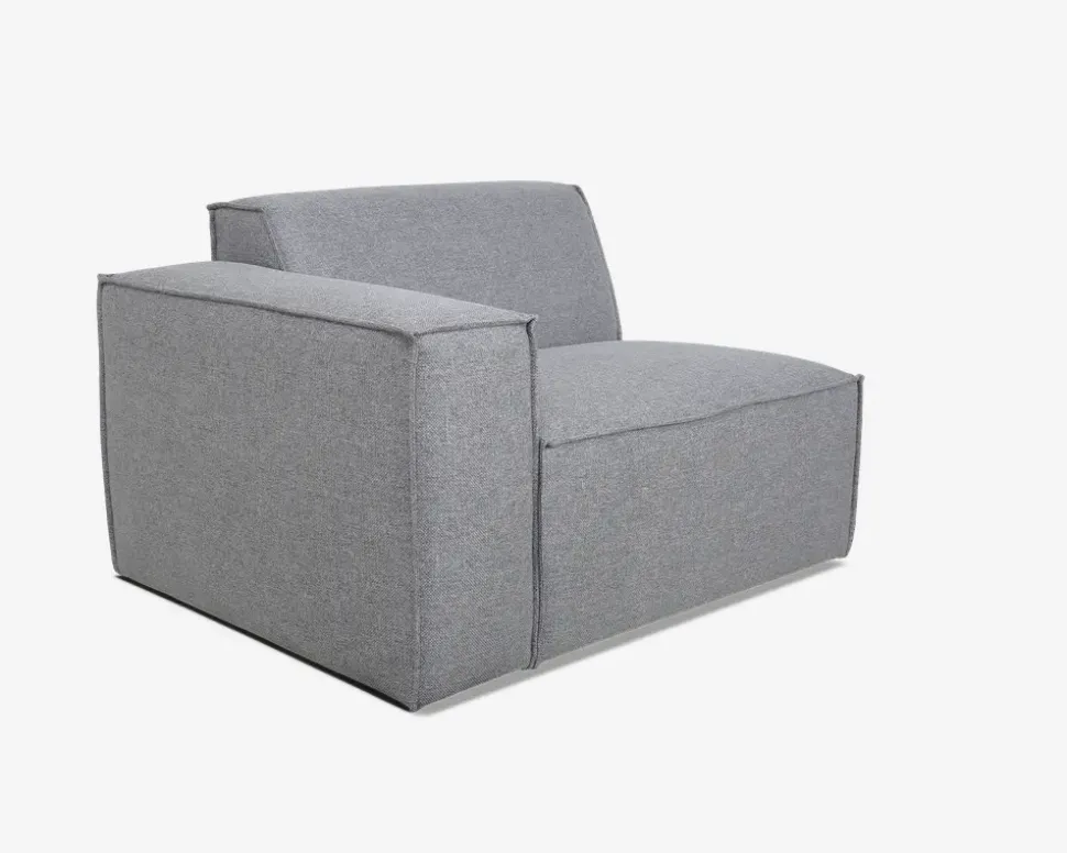 Modul med armlæn til venstre Quadrato