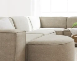 Modul med armlæn til venstre Quadrato