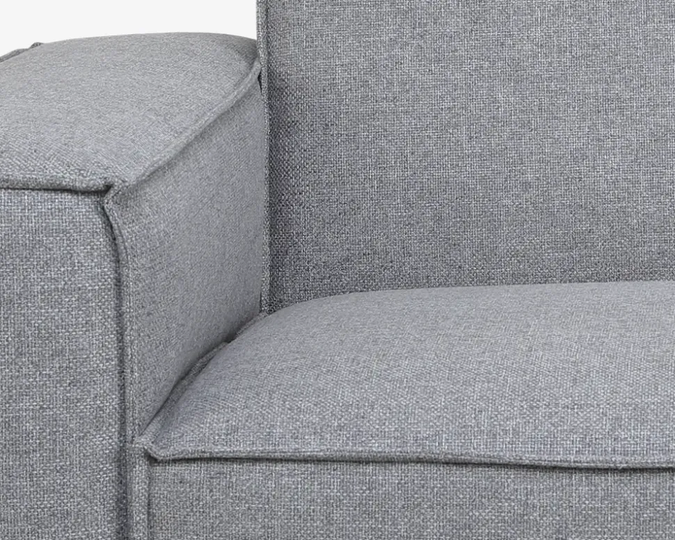 Modul med armlæn til venstre Quadrato