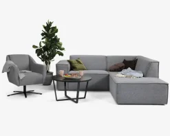 Modul med armlæn til venstre Quadrato