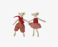 Mus M/Magnet Stof Ass. H.11cm