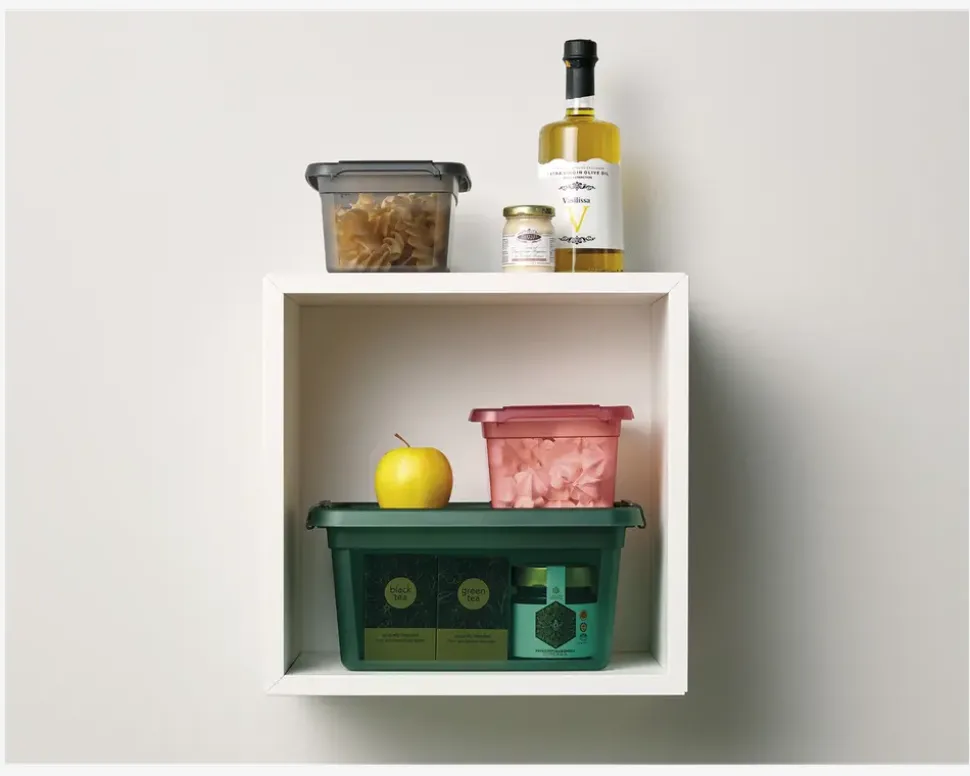 Opbevaringsboks Base 1,5 L Rhubarb