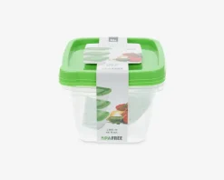 Opbevaringsboks Grønt Sæt 3 stk.