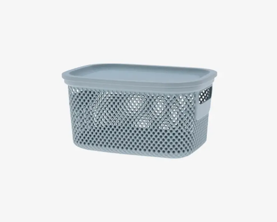 Opbevaringsboks Med Låg Ass H.12 cm