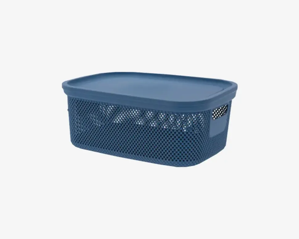 Opbevaringsboks Med Låg Ass H.15 x L.38 cm