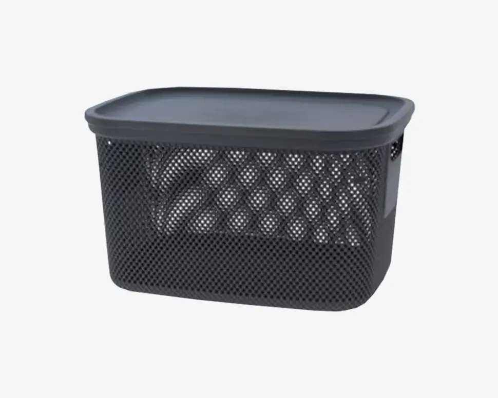 Opbevaringsboks Med Låg Ass H.22 cm