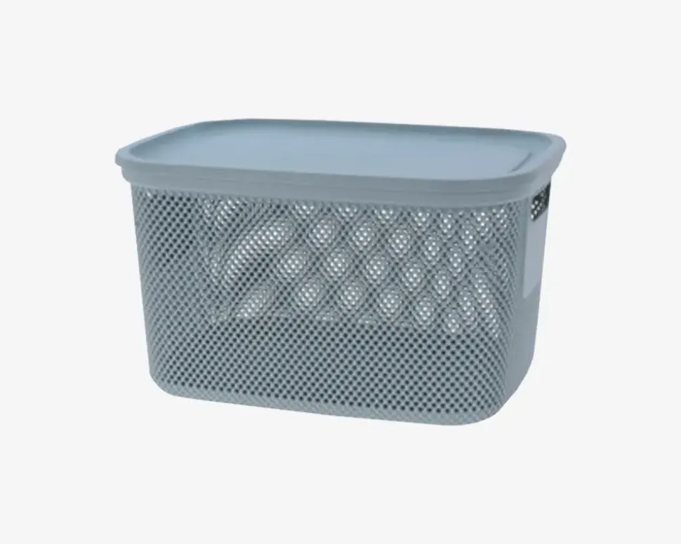 Opbevaringsboks Med Låg Ass H.22 cm