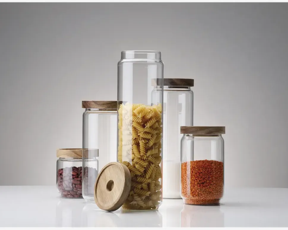 Opbevaringsglas med låg 1500 ml