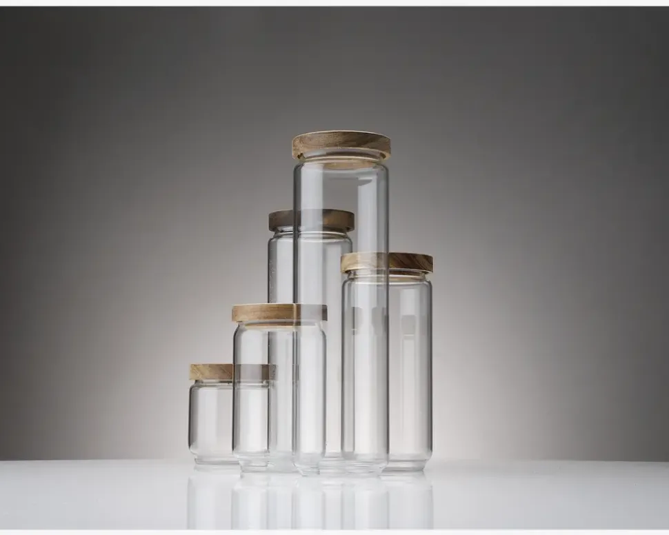 Opbevaringsglas med låg 1000 ml