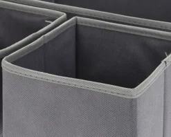 Opbevaringskasser grå 3 stk.