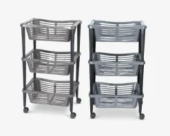 Opbevaringsvogn m. 3 niveauer ass