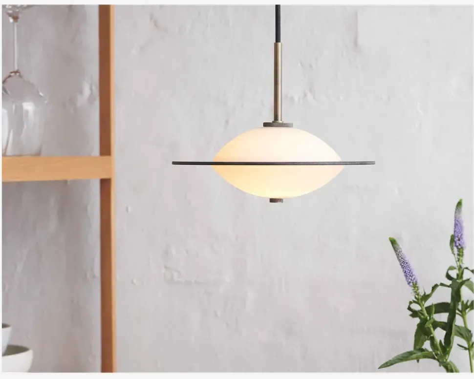 Orbit Pendant Messing Ø.24 cm