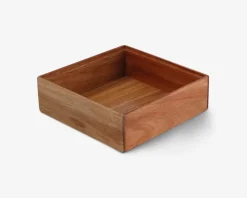 Organiserings bakke akacietræ 15x15 cm