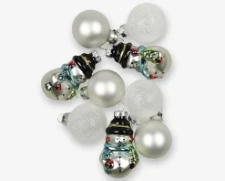 Ornament Hvid Snemand