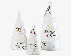 Ornament juletræ LED sæt 3 stk.