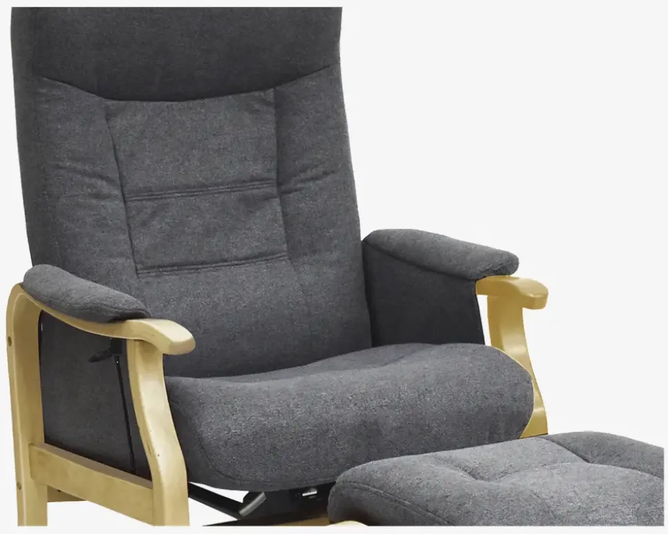 Otium Stol Grå/Natur