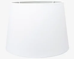 Oval Skærm H. 28 cm Hvid