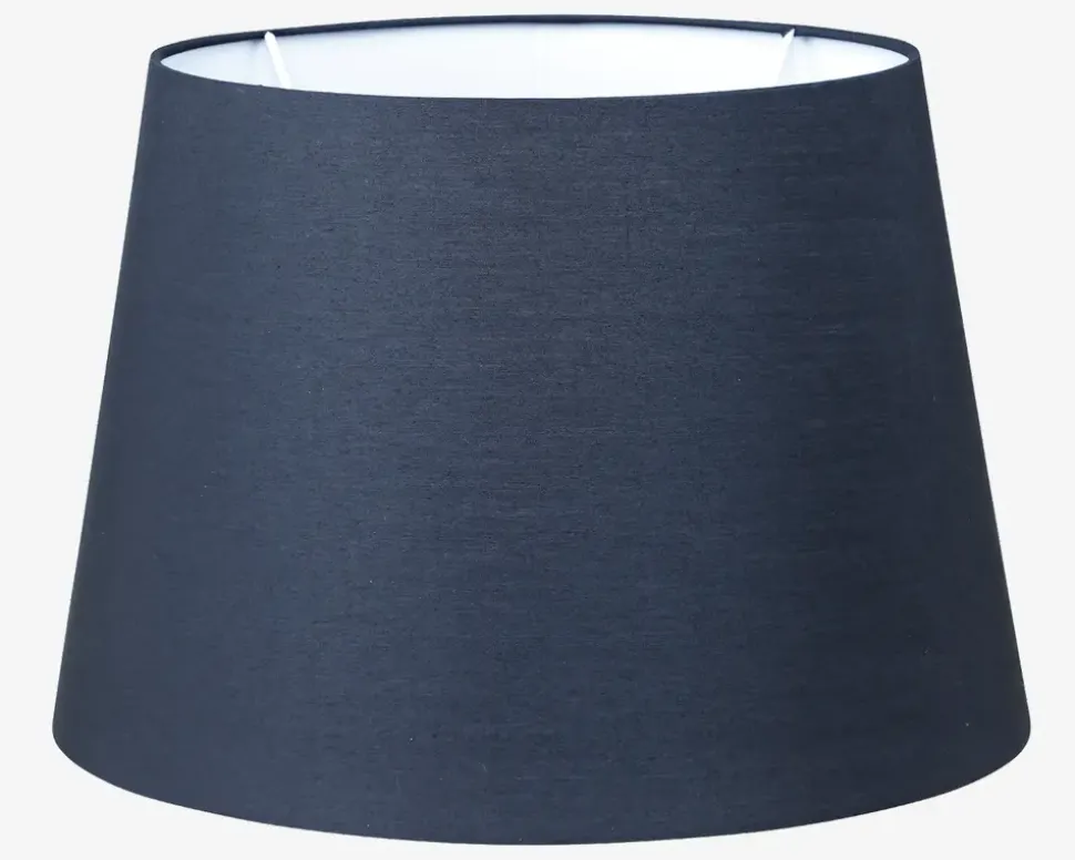 Oval Skærm H. 28 cm Sort