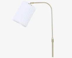 Peak Gulvlampe Plast Messing H.145 cm