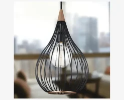 Pendel Drops Sort Ø.30 cm