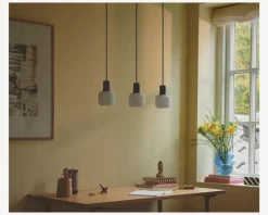 Pendel Milford Mini 3xE14 Sort