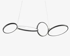 Pendel Rondo Sort L.110 cm