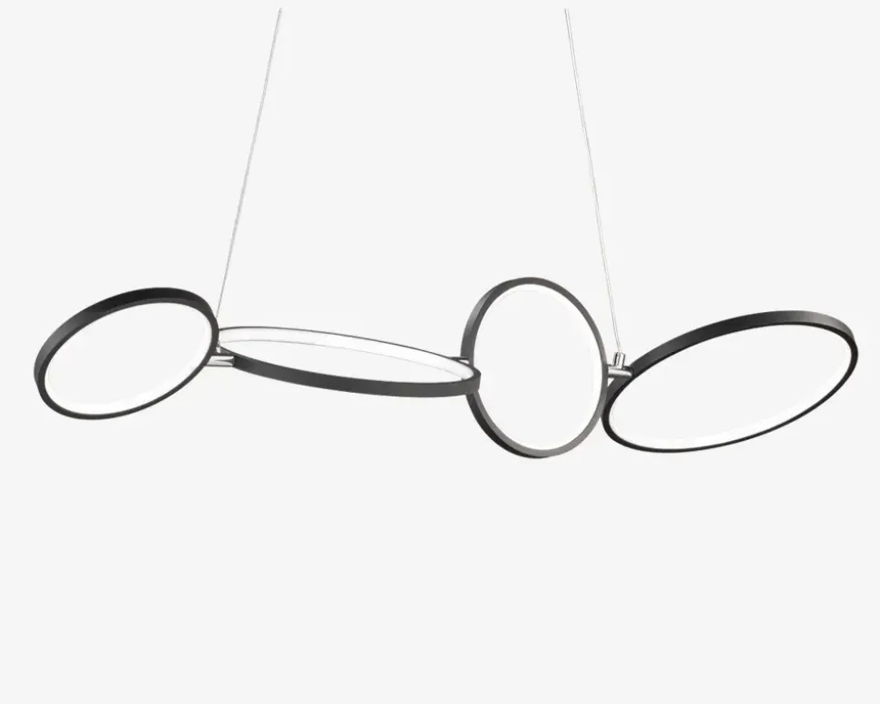 Pendel Rondo Sort L.110 cm