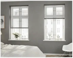 Persienne Aluminium Hvid L.130 cm