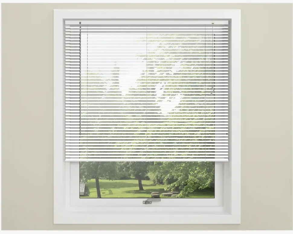 Persienne Aluminium Hvid L.220 cm