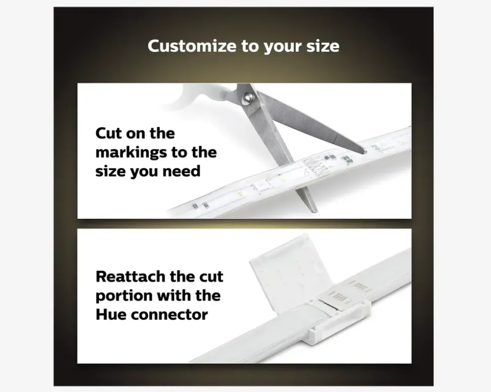 Philips Hue Lightstrip Forlænger 1 meter