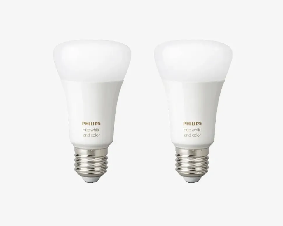 Philips Hue Pære Classic Standard 2-Pak