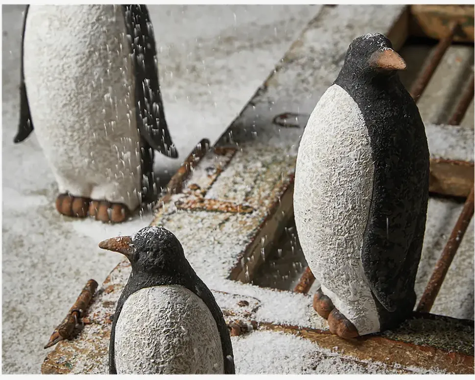 Pingvin keramik 14x27 cm