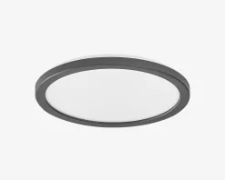 Plafond Ultra Slim Backlight sort Ø.23,5 cm