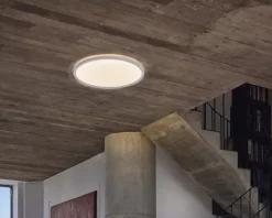 Plafond Ultra Slim Backlight hvid Ø.23,5 cm