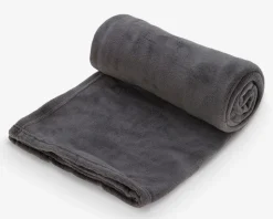 Plaid Fleece Grå 125x150 cm