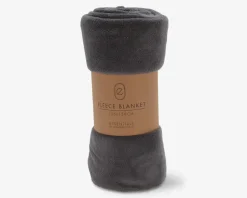 Plaid Fleece Grå 125x150 cm