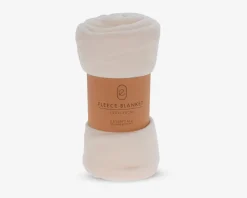 Plaid Fleece Hvid 125x150 cm