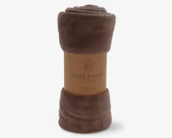 Plaid Fleece Taupe 125x150 cm