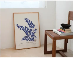 Plakat Botanical Fern III Blue