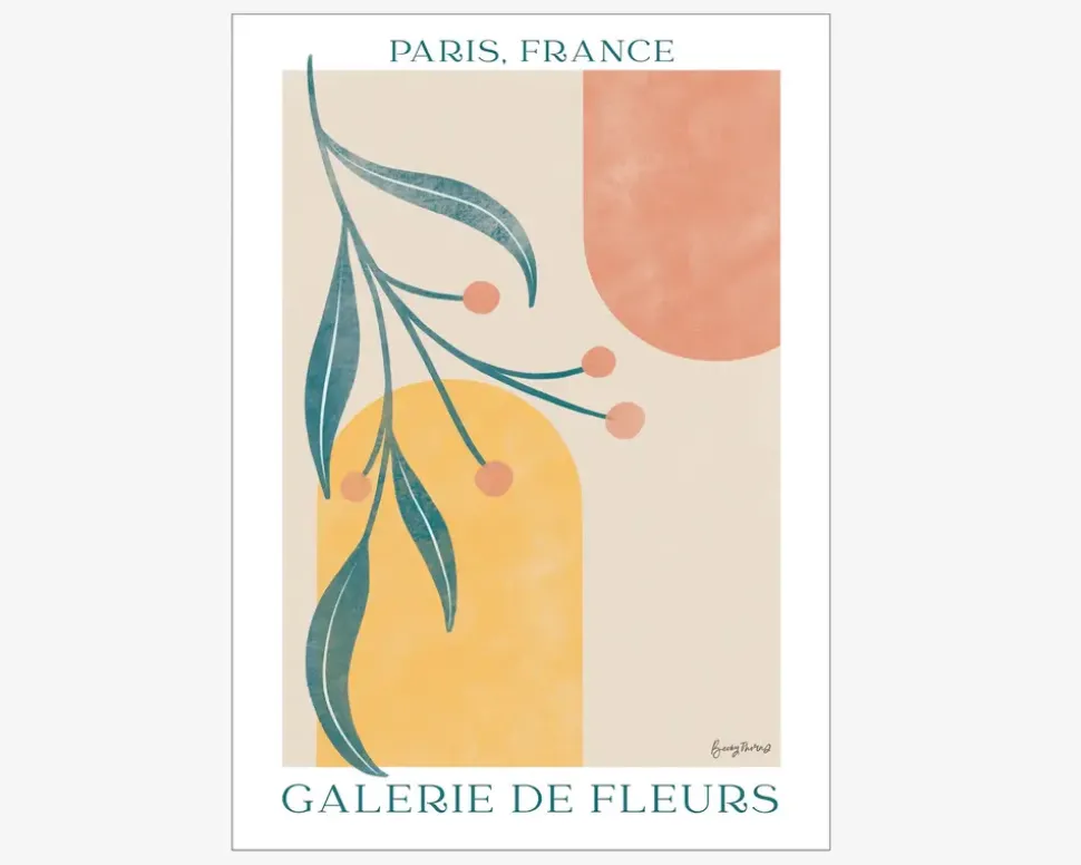 Plakat Botanical Poster III Oak 70x100 cm