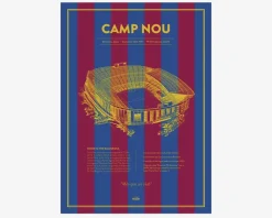 Plakat Camp Nou Barcelona 50x70 cm
