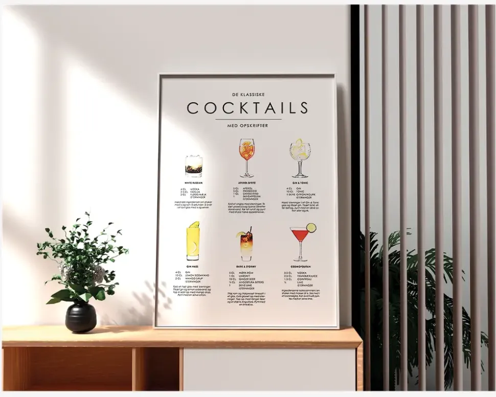 Plakat Cocktails