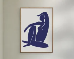 Plakat Figure Bleu 50X70 cm