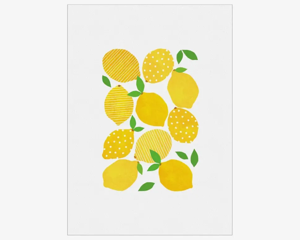 Plakat Lemon Crowd A5