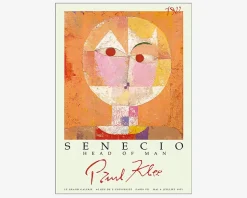 Plakat Senecio - Paul Klee