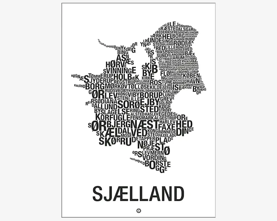 Plakat Sjælland