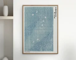 Plakat taguchi woodvlock print 30x40 cm