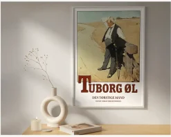 Plakat Tuborg Manden